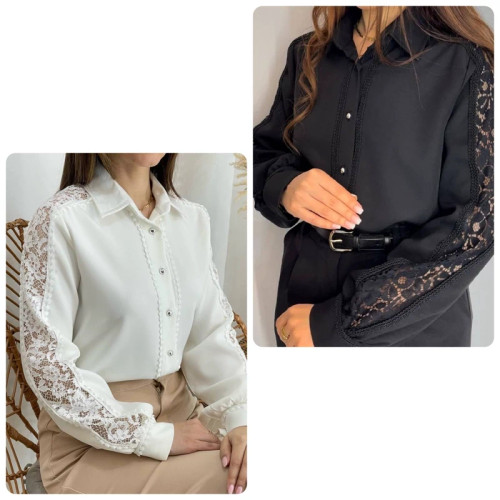 شومیز مجلسی آتی جنس مازراتی با خرجکار گیپور