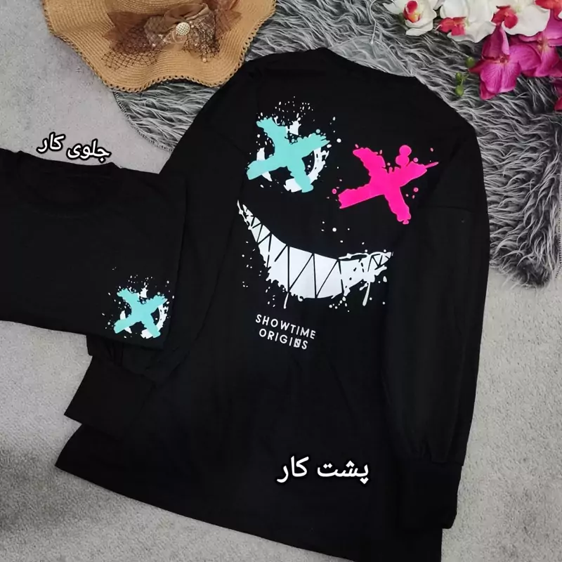 بلوز زنانه فینگردار ونوم جنس نخ پنبه
