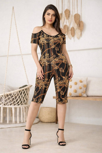 تاپ شلوارک زنانه منیژه جنس ویسکوز فلامنت فول کش