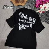 تیشرت لانگ rise جنس نخ پنبه