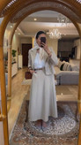 کت دامن زنانه نازگل جنس مازراتی