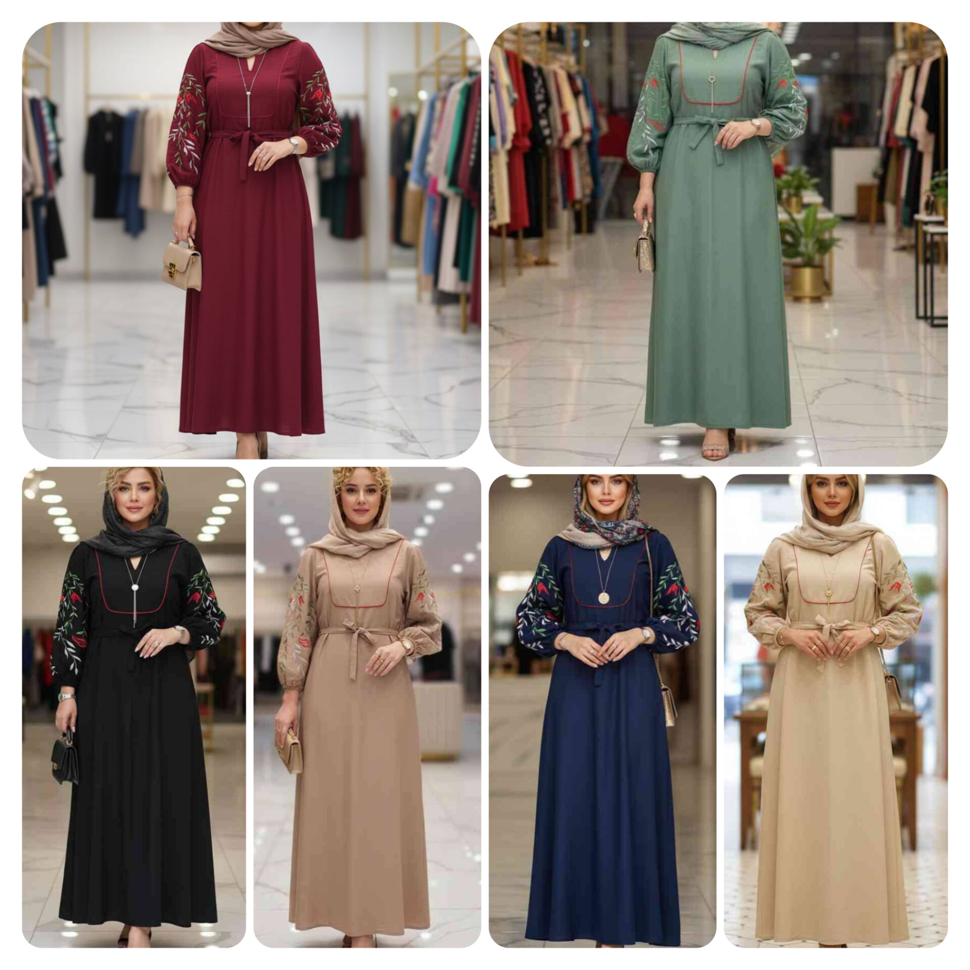 کفتان گلدوزی نازگل جنس بابوس