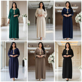 پیراهن طلاکوب جنس نخ وارداتی