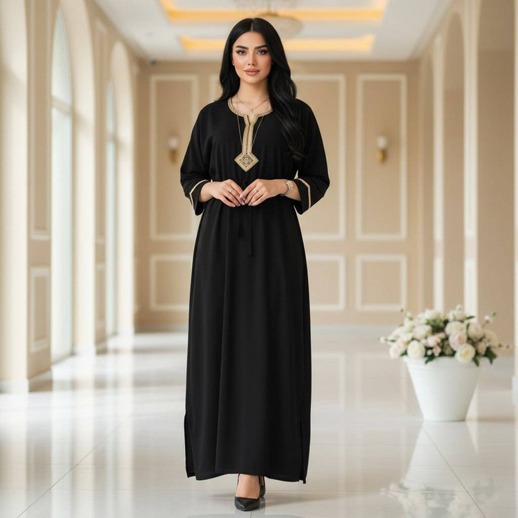 پیراهن طلاکوب جنس نخ وارداتی