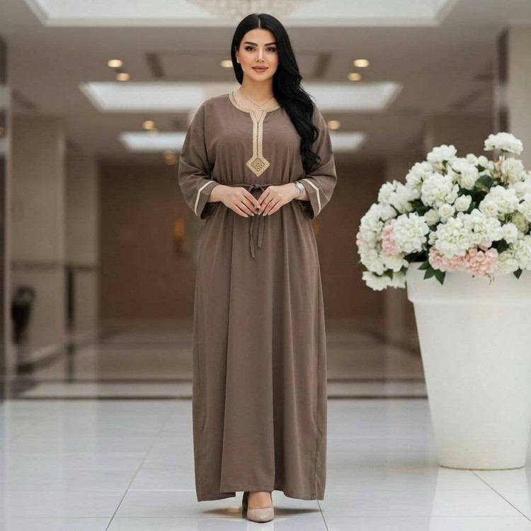 پیراهن طلاکوب جنس نخ وارداتی