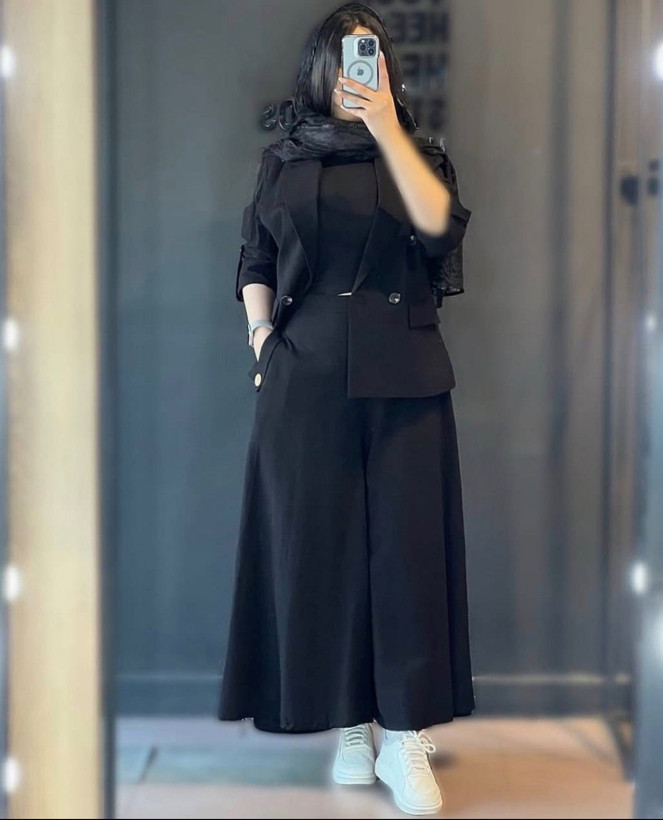 کت شلوار زنانه سوگل جنس لینن