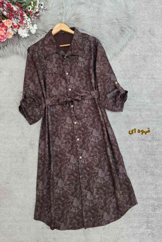 مانتو بلند گازوئیلی آوینا جنس سوفیا