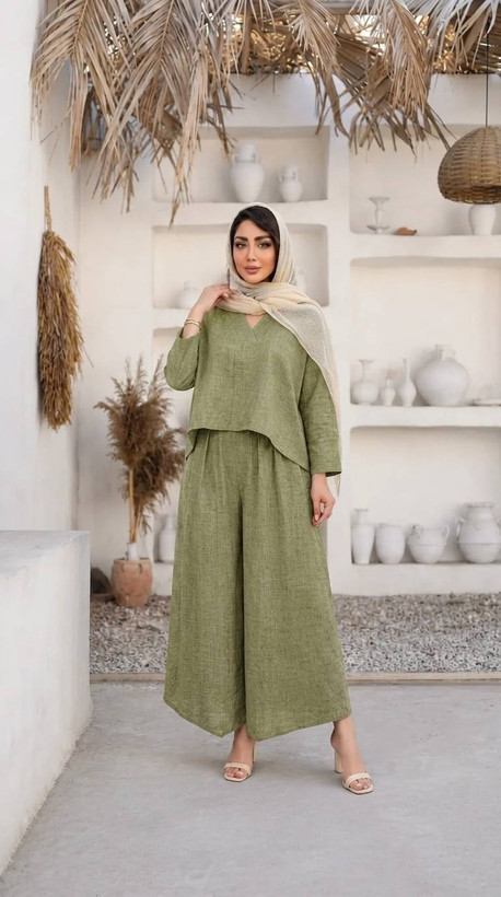 شومیز شلوار نلین جنس صوفیا