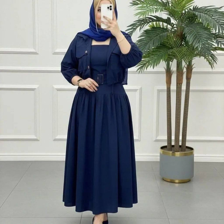 کت سارافون زنانه بلوط جنس لینن