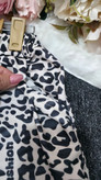 ست تیشرت شلوار زنانه پلنگی جنس پنبه گلکسی