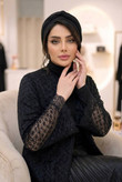 کت تک مجلسی ساناز جنس تور مخمل کوبی آستر دار