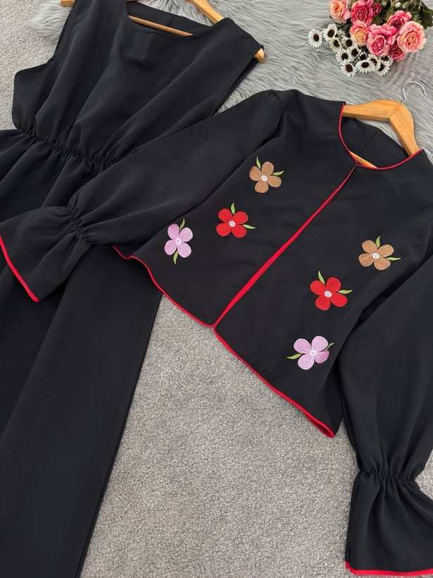 کت سارافون گلدوزی نیایش جنس مازراتی