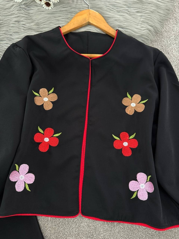 کت سارافون گلدوزی نیایش جنس مازراتی