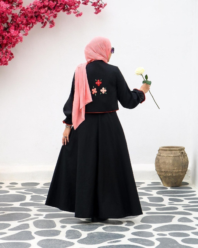 کت سارافون گلدوزی نیایش جنس مازراتی
