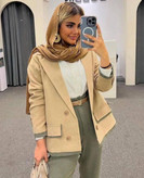کت شلوار زنانه سوران جنس لنینت