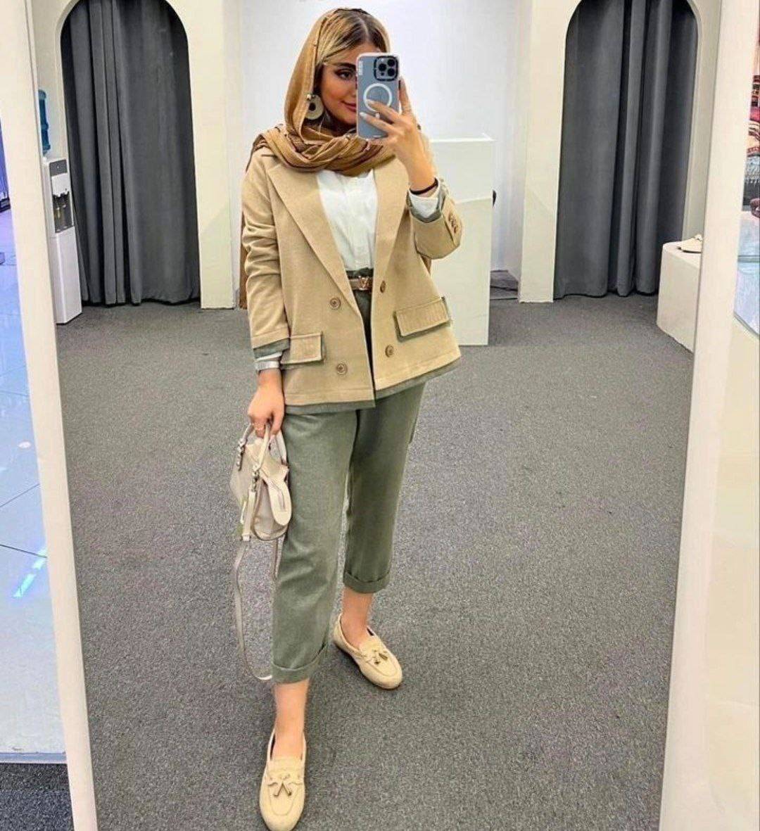 کت شلوار زنانه سوران جنس لنینت