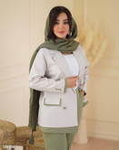 کت شلوار زنانه سوران جنس لنینت